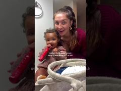 【E】1 yaşındaki bebeğin tıkalı burnu için Anne, Cleanote'u seçiyor.