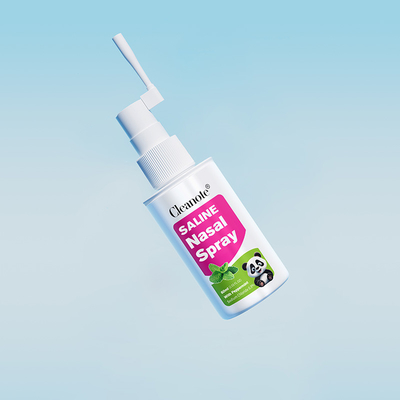 ABD FDA Çocuklar Minte Saline Burun tıkanıklığı için burun spreyi 60 ml Rahatlatıcı Rahatlatıcı